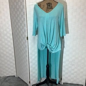 annabelle high low blouse size small